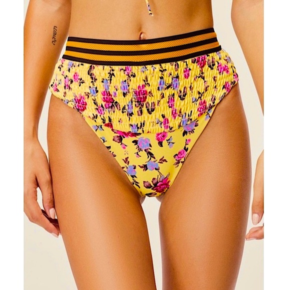 NWT 🍋 FOR LOVE AND LEMONS Swim Bikini Bottom, from INTERMIX - size S - Picture 1 of 4